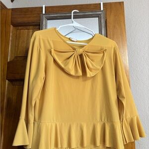 Yellow outfit with Bow Detail